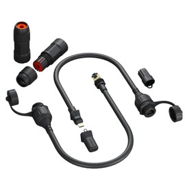 STARGEAR 2 Pack Starlink Ethernet Adapter Cable Enterprise Extension to RJ45 Cable, Starlink Cable 22AWG Waterproof SPX-RJ45 Coupler with End Caps