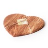 Berard Olive Wood Heart Cutting Board, Beige, 32 x 22