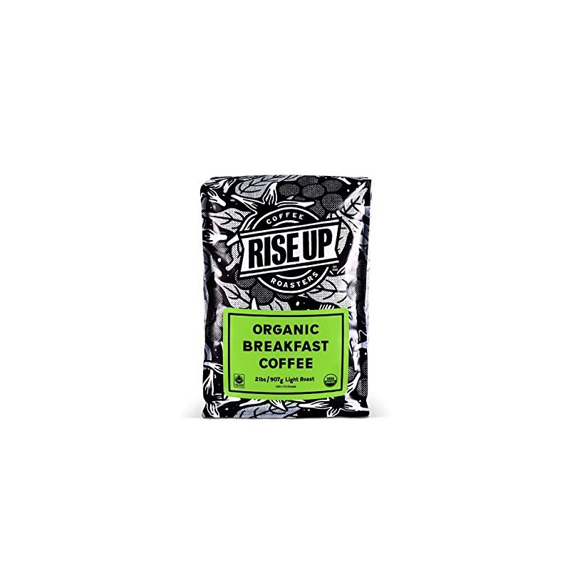 Organic Breakfast, Certified Fair Trade Organic Coffee, 2 Pound, Whole