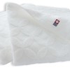 Imabari Sports Towel, Cloisonne Pattern, Thin, Made in Japan, White,