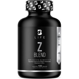 B Life Zinc de 100 Cápsulas con Colágeno y Vitamina C