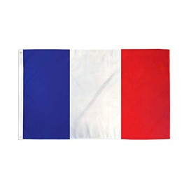 MWS 3x5 France Country Premium 210D 3'x5' Knitted Poly Nylon DuraFlag Banner (FI)