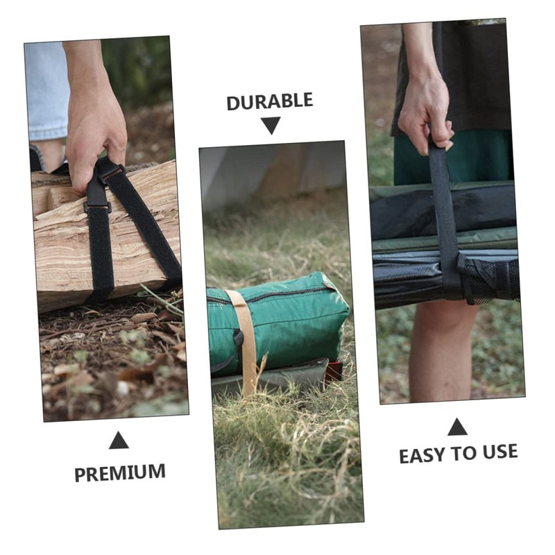 Sosoport 12pcs Cargo Binding Belts for Camping and Travel Fastening