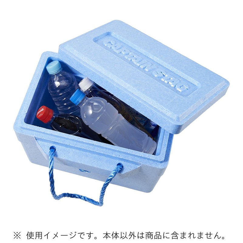 Captain Stag M-8169 Cooler Box, 2.8 gal (8 L), Styrofoam,