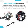 Raxiom Tail Light Sequencer Harness Kit with Tuning Plug and