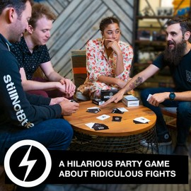 Skybound Superfight Red Deck: 100 Horribly Offensive Cards for The Game of Absurd Arguments, Hilarious Expansion Deck for Adults, 3 or More Players, Ages 18 and Up