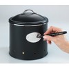 WENKO storage container Nero, airtight container, waterproof, made of lacquered