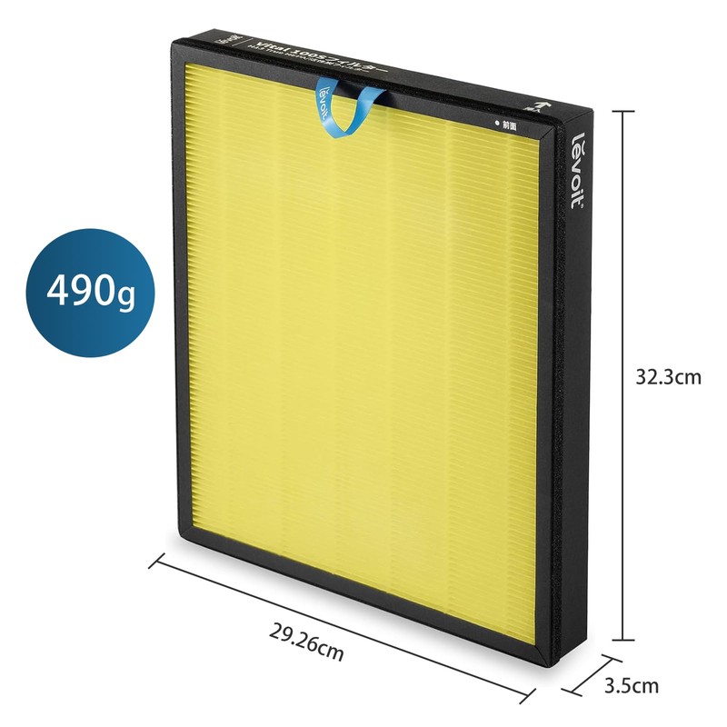 Levoit Air Purifier Vital100S Replacement Filter, Electrostatic HEPA Filter, Enhanced