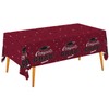 Gatherfun Graduation Tablecloths Graduation Party Table Decorations Waterproof Plastic Rectangular