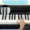 Removable Piano Sticker Easy Install Notes Guide for 88 Keys