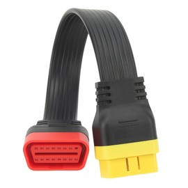 OBD2-Verlängerungskabel, Auto-Diagnose-Scan-Tool, Voll 16-poliger Stecker auf Buchse, OBDII-Verlängerungskabel für ODBII-Scanner, -Prüfung, Auto-Computer, Motorcodeleser,