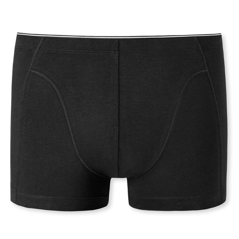 Schiesser Men's Boxer Shorts, black, xxl