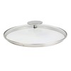 Cristel Domed Glass Lid, 11", Silver
