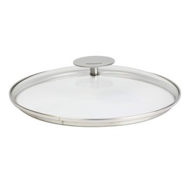 Cristel Domed Glass Lid, 11", Silver