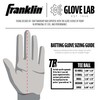 Franklin Sports Youth Teeball Batting Gloves - Youth Flex -