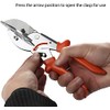Multi Angle Miter Shear Cutter Hand Tools,45-135 Degree Adjustable Angle