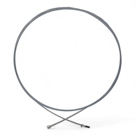 CATGRIPS Premium Fitness Skipping Rope Replacement for Jump Rope, Coated Steel Cross Training Skipping Rope, 2.4 mm Cable, Jumping Rope, Tangle-Free (Light Grey)