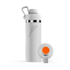 Gatorade 'Overtime' 32oz Stainless Steel Water Bottle, Twist Cap, White