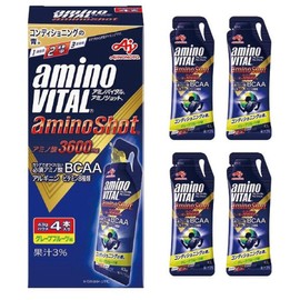 Ajinomoto Amino Vital Amino Shot 43g 4 pieces 1 pack Grapefruit Ajinomoto Amino Vital Amino Shot, 1 piece / Ajinomoto 아미노 비탈 아미노샷 43g 4개입 1팩 그레이프후르츠 Ajinomoto Amino Vital Amino Shot, 1개