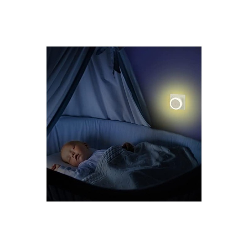 Hama LED "Touch Switch" Night Light for Socket, Touch Sensor,