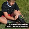 Vizari 'Vector' Slip-in Soccer Shinguards with Low Profile PP Deflecting