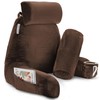 Clara Clark Reading Pillow with Portable Lap Desk for laptop