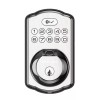 DEFIANT Electronic Deadbolt, Keyless Door Entry Biometric Fingerprint Keypad