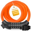 BOLEi Bicycle Lock with Combination Code 12 mm/120 cm, Anti-Theft