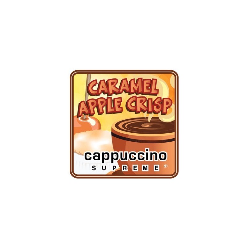 Cappuccino Supreme 2 lb bag Caramel Apple Crisp Instant Cappuccino