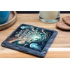 Brave Uncharted Waters Ocean Jellyfish Waves Slate Coaster (slco-kf25-5989)