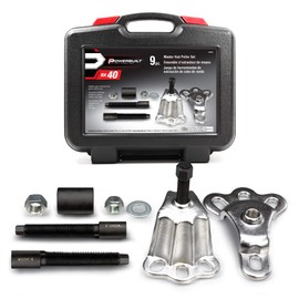 Powerbuilt Master Hub Puller Tool Set, Remove and Install Car Wheel Hubs and Axels, Ford and Mercury, Front-Wheel or Rear-Wheel Vehicles - 648608