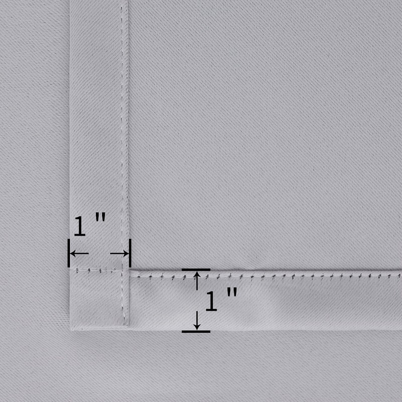 BGment Short Blackout Curtains 30 Inch Length for Small Windows