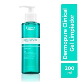 Eucerin Dermopure Gel Limpiador Facial, 200 Ml
