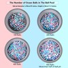 MoonxHome Ball Pit Balls for Toddlers, BPA Free Crush Proof