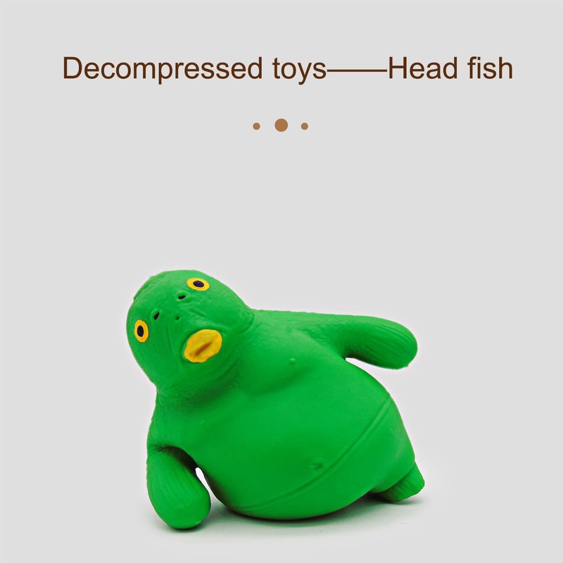 Imitating Small Fish, Baydways 14cm Green Small Fish, TPR Material,