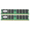 2Pcs Memory Module Desktop Computer Double‑Sided 16‑Grain DDR 1GB 400MHZ