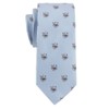 Corbatas para hombre, diseño de animales, bordadas, informales, hechas a