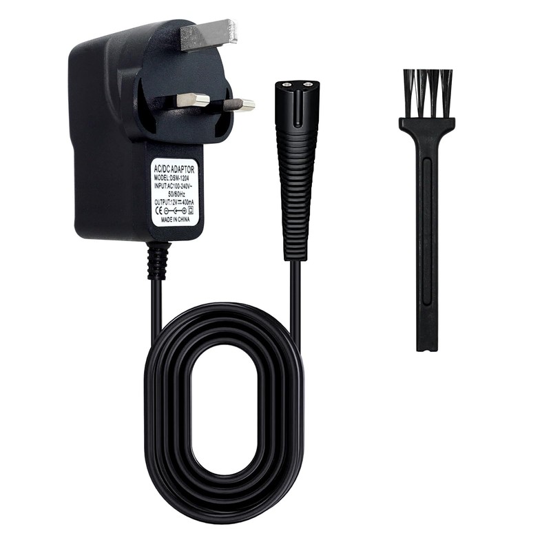 12V Charger for Braun Shavers Charger Cable Series and Trimmers