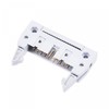 sourcing map 20P Dual Rows 2.54mm Shrouded IDC Male Header