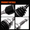 YWPXMY front CV Axle ShaftAssembly Compatible with Corolla 2009-2018 &