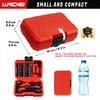 LLNDEI 48 Piece 1/4 Inch Mini Socket Ratchet Wrench Set,