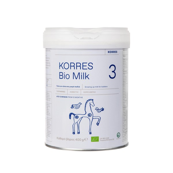 Korres Baby Bio Milk No3 12M+, 400g