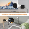 FANDBO 12 en 1 Regleta Multicontacto Extension USB, con 8