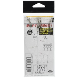 Gamakatsu Enthrowing Sabiki 3 Pair 2 S530 No. 6 - Harris 1.5. 45393-6-1.5-07