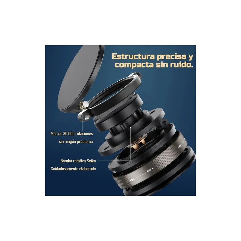 Soporte Para Celular Magnético Con Ventosa, Gira 360 Grados