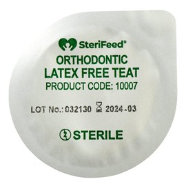 Sterifeed Baby Teat, Orthodontic, Disposable, Pack of 10