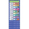 Daily Schedule Pocket Chart, Blue