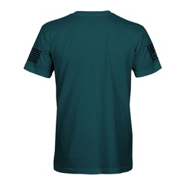 Fantastic Tees USA American Skull Patriotic Shirts for Men T-Shirt (Midnight, XL)