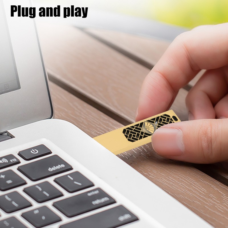 USB Flash Drive Thumb Metal 2.0 Portable Waterproof Metal Storage