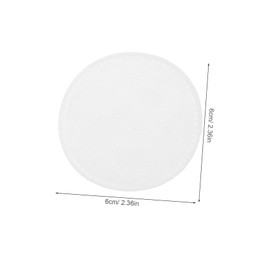 Healeved 100pcs Cotton Pads Eye Make up Remover Pads Pad for Clean Face Nail Cleansing Pads Stitched Cotton Rounds Exfoliating Cotton Rounds Skin Care Tools Toner Pads Pure Cotton White